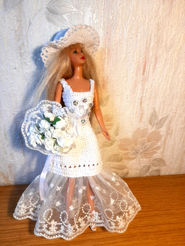 Robe mariée crochet et - mariée,
