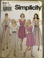 Simplicity 8411 misses dress - simplicity,