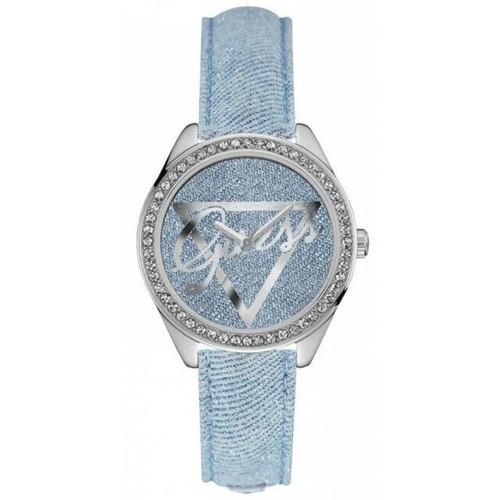 Guess blue leather - blue,