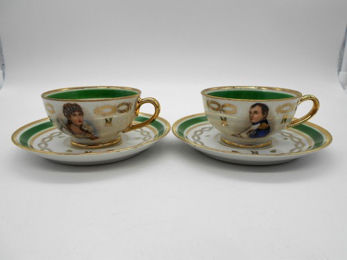Paire tasse sous - 01), de