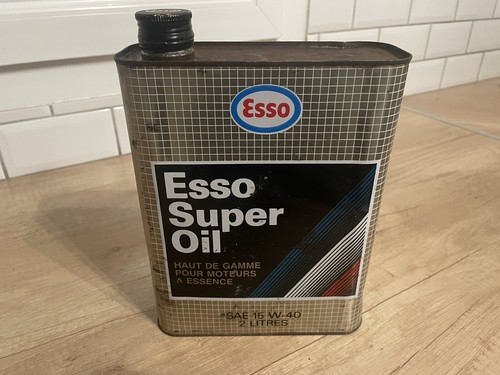 Esso super oil - oil, d’huile