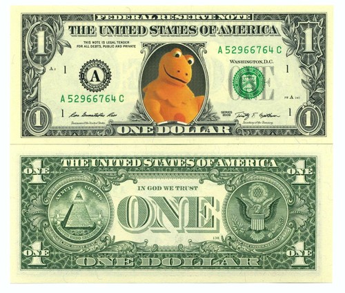 Casimir vrai billet dollar - vrai,