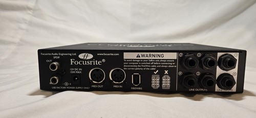 Focusrite saffire pro - pro, 14