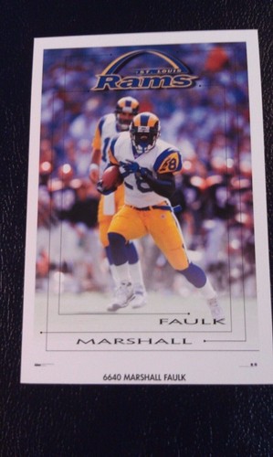 Marshall faulk louis rams - st,
