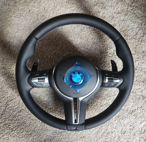 Volant bmw sport cuir - m,