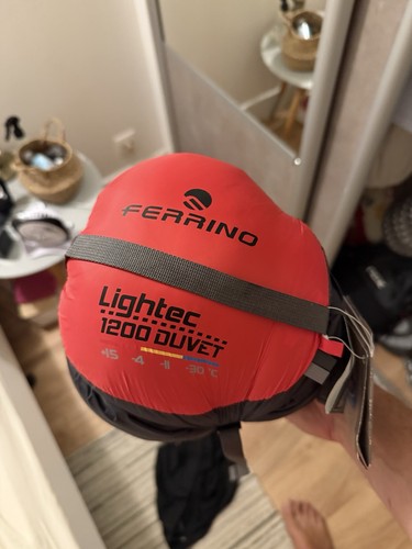 Duvet ferrino 1200 lightec - duvet,