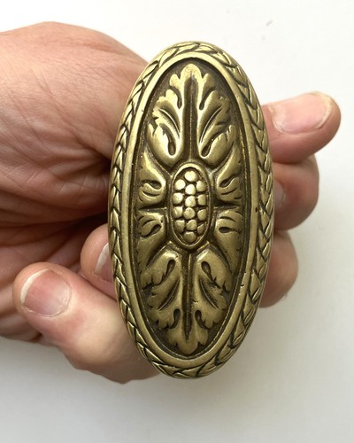 Ancienne poignee bouton olive - poignee,