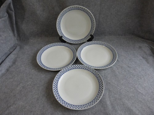 Assiettes plates faïence - 4,