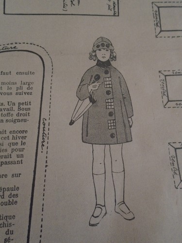Ancien patron pour poupee - ancien, "