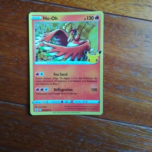 Carte pokémon oh 001 - pokémon, 001/025