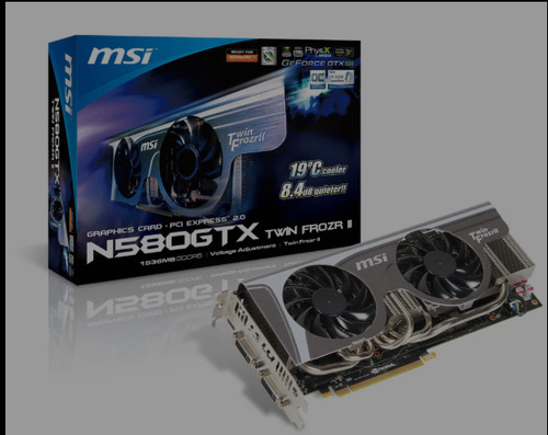 Carte graphique msi n580gtx - carte,