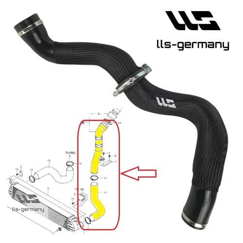 Tuyau turbo refroidissement - de,