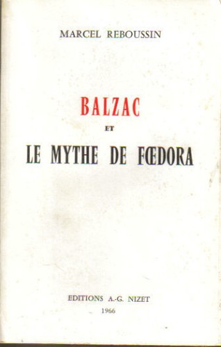 Marcel reboussin balzac - balzac, le