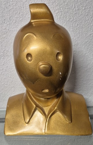 Tintin buste plâtre - buste,
