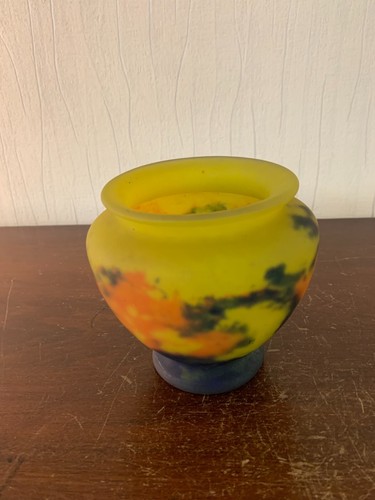 Vase pâte verre muller et - muller,
