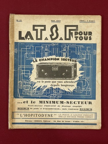 Revue magazine livre ancien - revue,