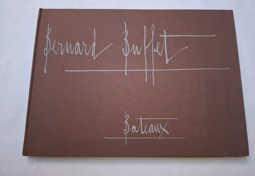 Livre bernard buffet bateaux - livre, "bateaux"