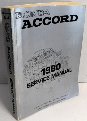 1980 honda accord factory - 1980,