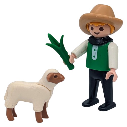 Playmobil figurine enfant vert