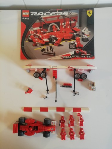 Lego 8375 ferrari - ferrari, pit
