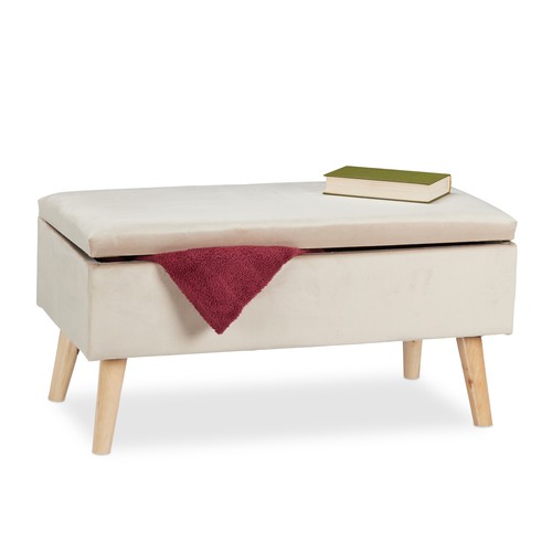 Banc banquette rembourrée
