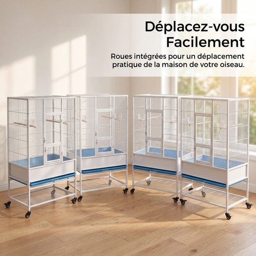 Cage pour perroquet - pour, avec