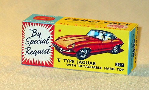 Corgi toys 307 jaguar - toys, e
