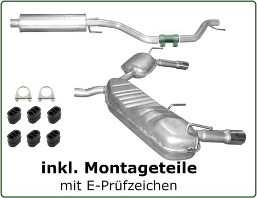 échappement kit opel signum - kit,