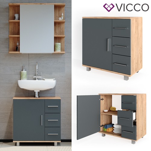 Vicco meuble sous vasque ilias - vicco,