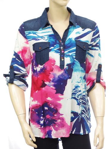 Desigual blus ala mariposa - ala,