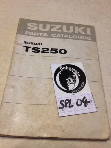 Suzuki parts list catalogue