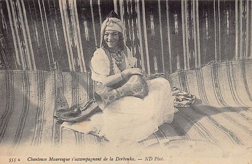 Algérie chanteuse mauresque - -,