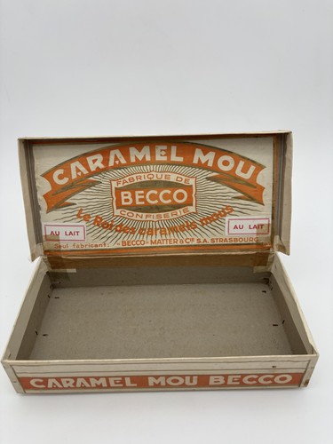 Ancienne boîte publicitaire - ancienne,