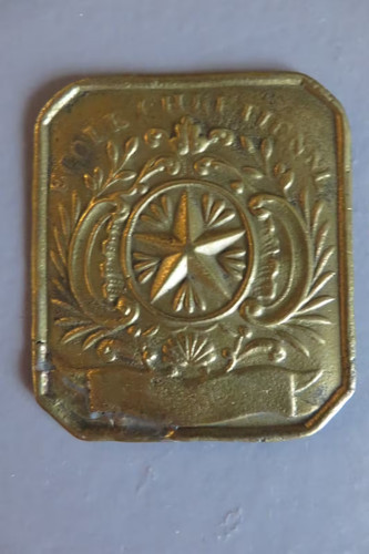 Plaque ceinturon officier - de, d'officier