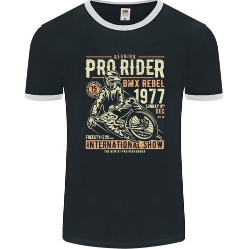 Shirt ringer pour homme - t-shirt,