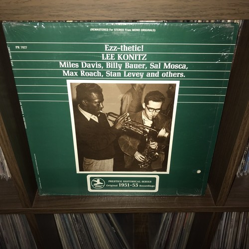 Signed lee konitz vinyl - by,