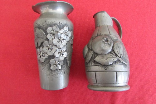 Vase pichet étain - vase,