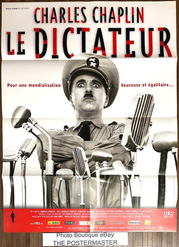 Affiche cinéma dictateur - cinéma, le
