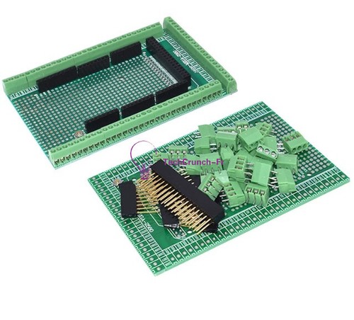 Mega2560 double pcb - double, prototype