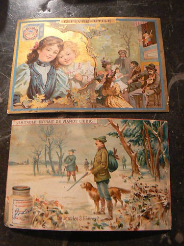 Anciennes chromo image pub - image,