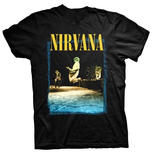 Nirvana guitar leap kurt - nirvana,