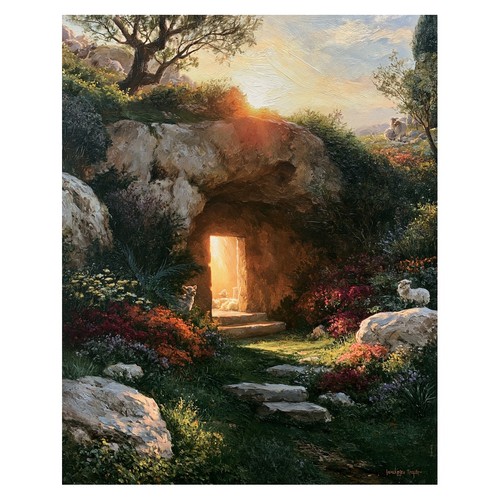 Affiche paysage lever - affiche, de