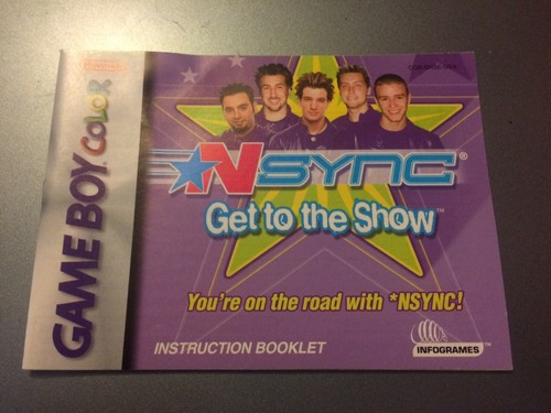 Nsync get the show manual - the,
