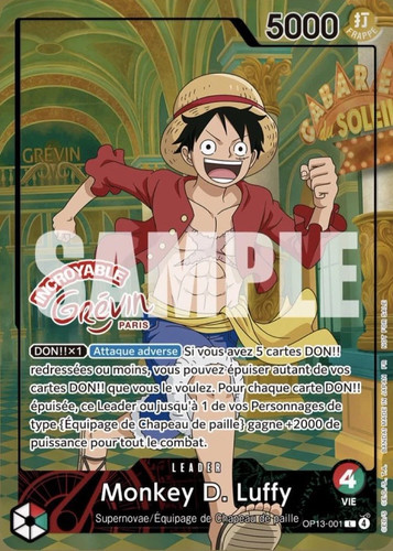One piece card - piece,