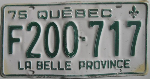Kanadisches plaque - kanadisches,