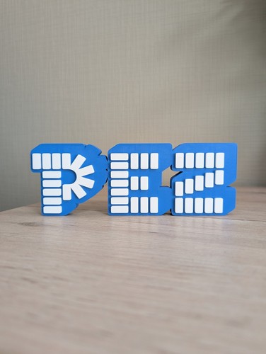 Logo pez plaque - pez,