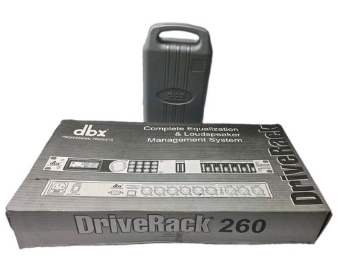 Dbx driverack 260 - driverack, *with
