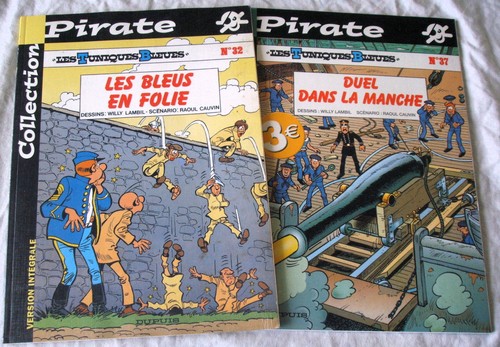 Lot les tuniques bleues - bd,