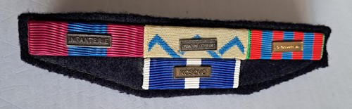 Barrette médailles - de,
