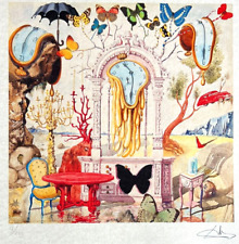 Salvador Dali Lithographie COA